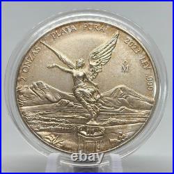 2023 2 oz Naturally TONED Libertad BU in Mint Capsule 2023 2 oz Naturally TONED Libertad BU in Mint Capsule