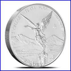 2023 2 oz Reverse Proof Mexican Silver Libertad Coin