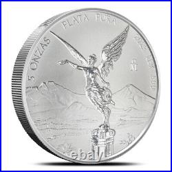2023 5 oz Reverse Proof Mexican Silver Libertad Coin