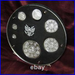 2023 7-Coin Mexico Silver Libertad Set (Magnificent Seven Display Case) 8.9 oz