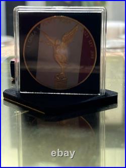 2023 Diamond Dust/Gold Flag Libertad Coin 1 oz Silver with Mintage of 500 Mexico 2023 Diamond Dust/Gold Flag Libertad Coin 1 oz Silver with Mintage of 500 Mexico