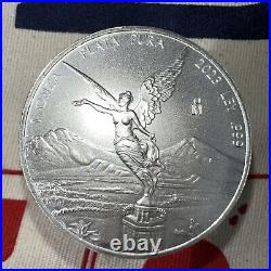 2023 Libertad MONSTER BAG 450 Coins 18 Sealed Rolls Mexico 1oz Silver BU Coin