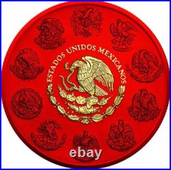2023 Libertad Mexico Space Metal Red 1 oz silver coin 500 Minted 2023 Libertad Mexico Space Metal Red 1 oz silver coin 500 Minted