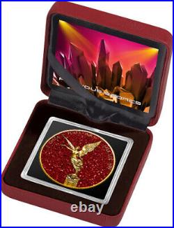 2023 Libertad Precious Gemstones Ruby Edition1 oz Silver Coin