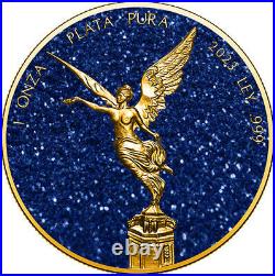 2023 Libertad Precious Gemstones Sapphire Edition 1 oz Silver Coin