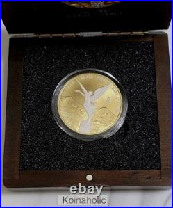 2023 Mexican Libertad Diamond Dust 24k Gold Finish Coin 1 oz. 999 Silver
