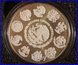 2023 Mexican Libertad Diamond Dust 24kGold Finish Coin1oz Silver STUNNING