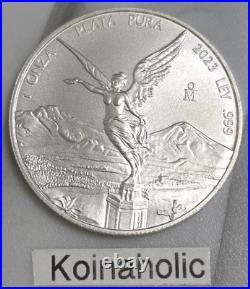 2023 Mexico 1 Onza Silver Libertad 1 oz. 999 Fine Silver BU