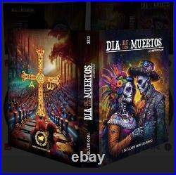 2023 Mexico 1 Oz Libertad Dia de los Muertos Cyberpunk Only 500 in Box & COA