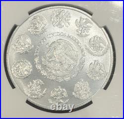 2023 Mexico 1 Oz Silver Libertad NGC MS70 First Releases BU. 999