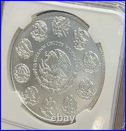 2023 Mexico 1 Oz Silver Libertad NGC MS70 First Releases BU. 999