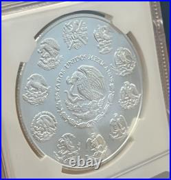 2023 Mexico 1 Oz Silver Libertad NGC MS70 First Releases BU. 999