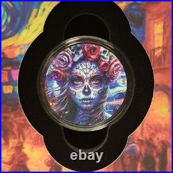 2023 Mexico 1 oz. 999 Silver Libertad Dia De Los Muertos Impressionism OMP F9943 2023 Mexico 1 oz. 999 Silver Libertad Dia De Los Muertos Impressionism OMP F9943
