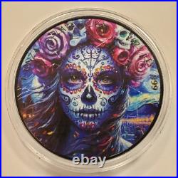 2023 Mexico 1 oz. 999 Silver Libertad Dia De Los Muertos Impressionism OMP F9943 2023 Mexico 1 oz. 999 Silver Libertad Dia De Los Muertos Impressionism OMP F9943