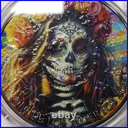 2023 Mexico 1 oz. 999 Silver Libertad Dia De Los Muertos Impressionism OMP F9943 2023 Mexico 1 oz. 999 Silver Libertad Dia De Los Muertos Impressionism OMP F9943