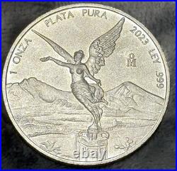 2023 Mexico 1 oz Silver. 999 Libertad Coin