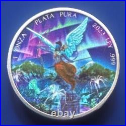 2023 Mexico 1 oz Silver Libertad Los Angeles De Avatar with COA 180 MINTED