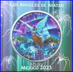 2023 Mexico 1 oz Silver Libertad Los Angeles De Avatar with COA 180 MINTED