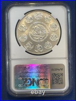 2023 Mexico 1oz Silver Libertad MS69 NGC WITH TONING Beautiful Coin