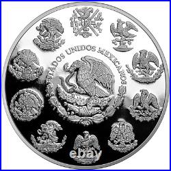 2023 Mexico 2 oz Fine Silver 999 PROOF Libertad (Two Ounces) in Capsule