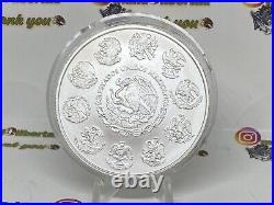 2023 Mexico 2 oz Silver Libertad Coin in Capsule IN HAND