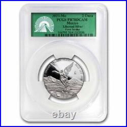 2023 Mexico 2 oz Silver Libertad PR-70 PCGS (FS, Green Label)