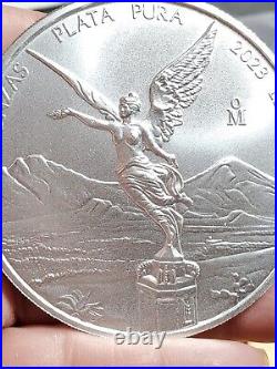 2023 Mexico 5 oz Silver Bullion Libertad BU