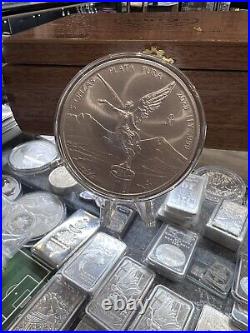 2023 Mexico BU Silver 5 oz Libertad Mexican Coin in direct fit capsule