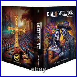 2023 Mexico Cyberpunk Dia de los Muertos 1 oz Silver Colorized Coin