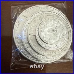 2023 Mexico Libertad 5 Coin Silver Set Banco De Mexico