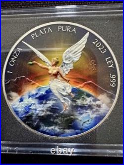 2023 Mexico Libertad ABOVE THE EARTH AND SUN 1 oz Silver Coin #72 of 280 2023 Mexico Libertad ABOVE THE EARTH AND SUN 1 oz Silver Coin #72 of 280