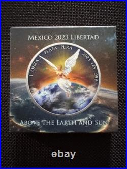 2023 Mexico Libertad ABOVE THE EARTH AND SUN 1 oz Silver Coin #72 of 280 2023 Mexico Libertad ABOVE THE EARTH AND SUN 1 oz Silver Coin #72 of 280