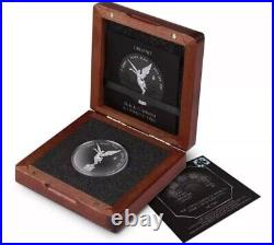 2023 Mexico Libertad Black Platinum & Diamond Dust Wooden Box COA 500 minted