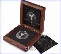 2023 Mexico Libertad Black Platinum & Diamond Dust Wooden Box COA 500 minted