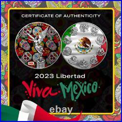 2023 Mexico Libertad Color Pride 1oz. 999 Silver Coin