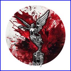 2023 Mexico Libertad Colorized Meditation Journeys Pain Edition. 999 1 oz Silver 2023 Mexico Libertad Colorized Meditation Journeys Pain Edition. 999 1 oz Silver