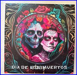 2023 Mexico Libertad DIA DE LOS MUERTOS V Day of the Dead 1oz Silver Colorize