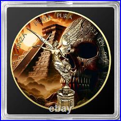 2023 Mexico Libertad Dead Mayan Empire Edition 1 oz Silver Coin