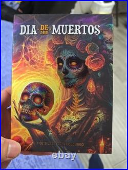 2023 Mexico Libertad Dia de Los Muertos Silver 1oz Colorized 2023 Mexico Libertad Dia de Los Muertos Silver 1oz Colorized