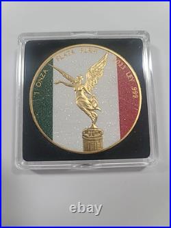 2023 Mexico Libertad Diamond Flag Coin 1 oz Silver