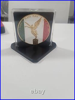 2023 Mexico Libertad Diamond Flag Coin 1 oz Silver