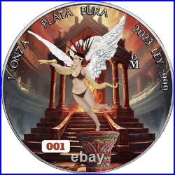 2023 Mexico Libertad Dusk & Dawn Edition Color 1oz. 999 Silver Coin