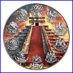 2023 Mexico Libertad Dusk & Dawn Edition Color 1oz. 999 Silver Coin