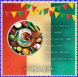 2023 Mexico Libertad Fiesta Edition 1 oz Silver Coin