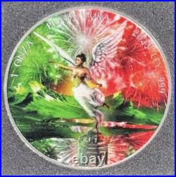 2023 Mexico Libertad Fireworks Edition 1 oz Silver Coin Mintage 280