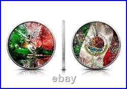 2023 Mexico Libertad Fireworks Edition 1 oz Silver Coin with Mintage of only 280