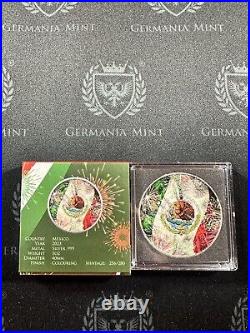 2023 Mexico Libertad Fireworks Edition 1 oz Silver Coin with Mintage of only 280