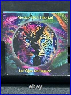 2023 Mexico Libertad Los Ojos Del Jaguar 1 oz Silver Coin