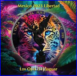 2023 Mexico Libertad Los Ojos Del Jaguar 1 oz Silver Coin