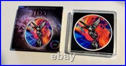 2023 Mexico Libertad Meditations JOY 1 Oz. 999 Silver #040/250 Colorized